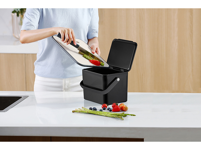 eko-antibacterial-table-top-waste-caddy-bin-black-4l-24-4cm-x-17cm-x-16cm