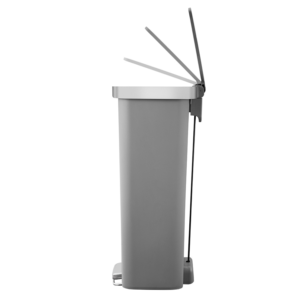 eko-hana-pedal-waste-bin-with-wheels-grey-45l