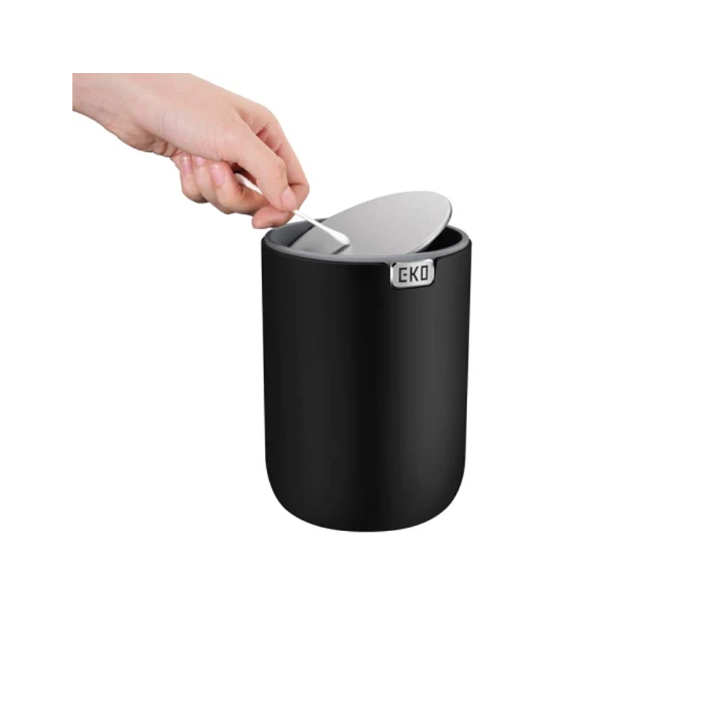 eko-fandy-round-plastic-table-top-waste-bin-black-1-5l