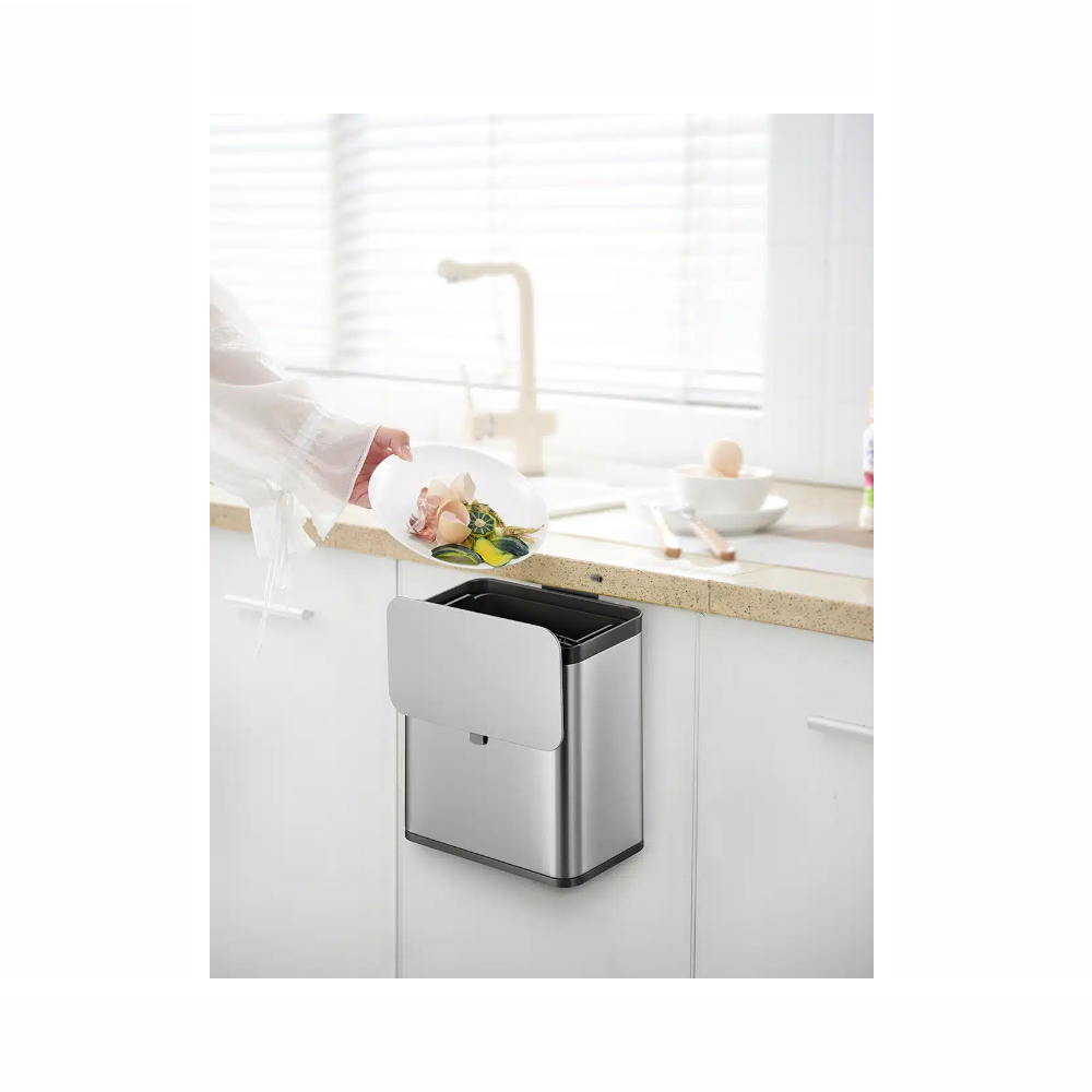 eko-puro-s-food-waste-caddy-matte-stainless-steel-7l