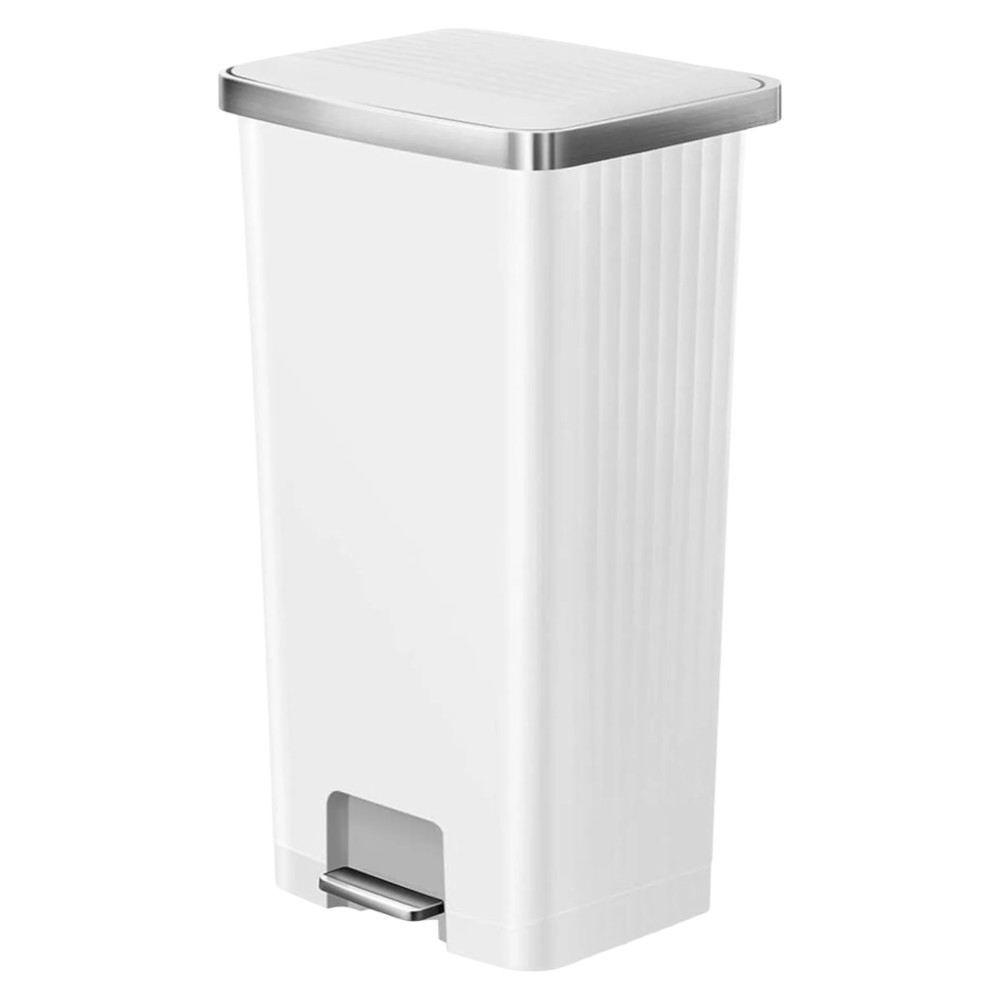eko-hana-2-plastic-step-bin-white-90l