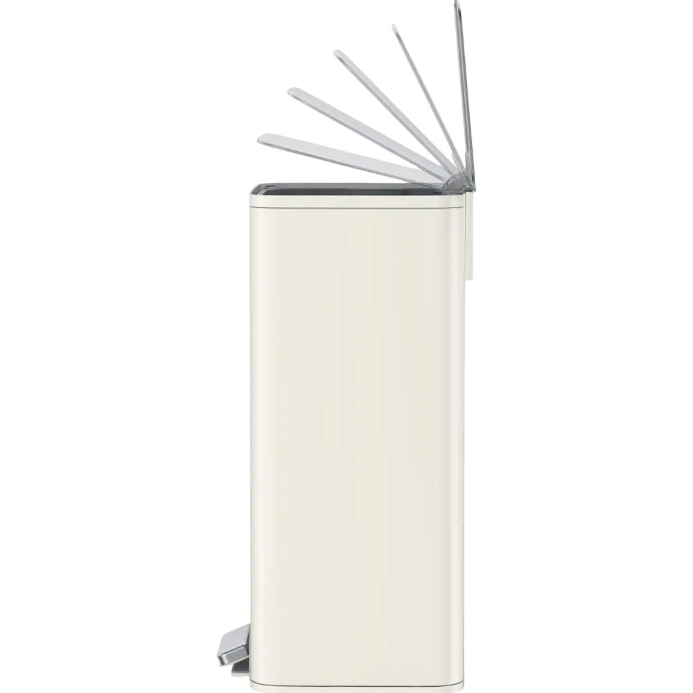 eko-marina-step-bin-50l-cream-white