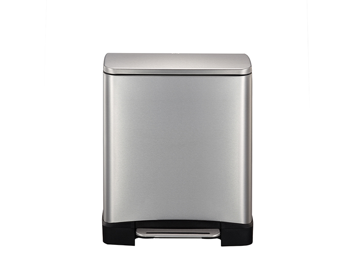 eko-recycle-e-cube-stainless-steel-waste-pedal-bin-20l