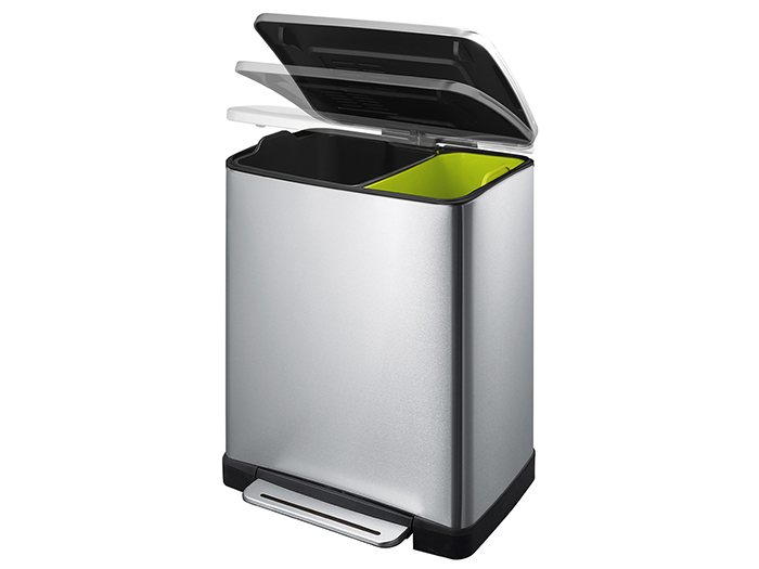 eko-recycle-e-cube-recycling-waste-pedal-bin-28l-18l