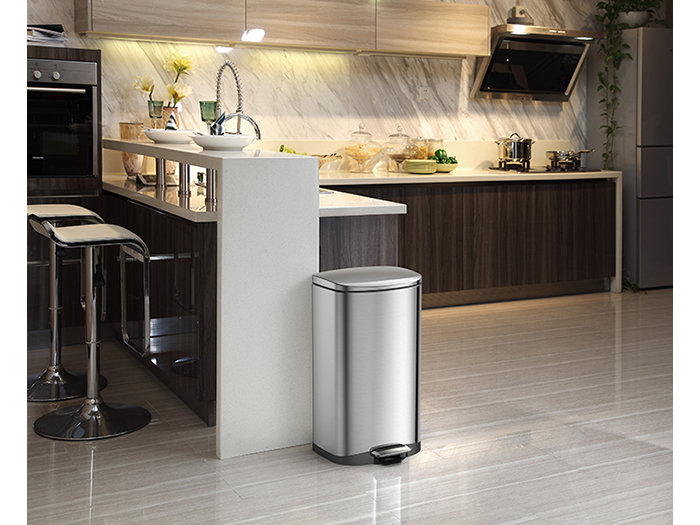 eko-della-matte-stainless-steel-pedal-waste-bin-50l