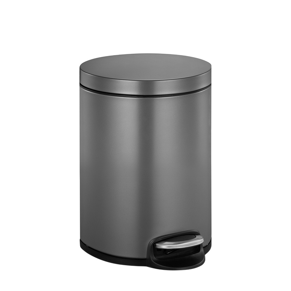 eko-waste-bin-with-pedal-inner-bucket-serene-platinum-5-l