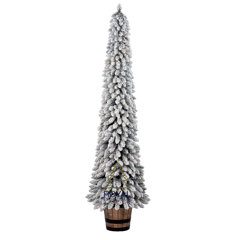 christmas-flocked-slim-artificial-tree-in-pot-green-with-snow-150cm