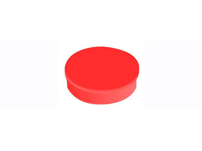 magnetic-button-red-2cm-10-pieces
