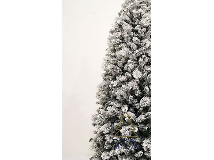 montana-flocked-slim-artificial-snowy-christmas-tree-white-255-cm