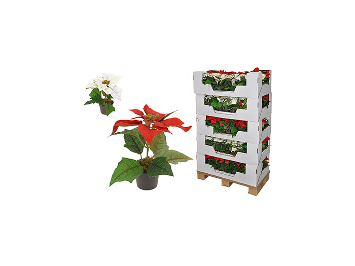 christmas-artificial-flower-in-plastic-pot-20cm-2-assorted-colours