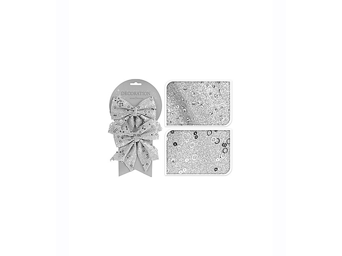 christmas-bows-set-of-2-pieces-silver-13cm-2-assorted-designs