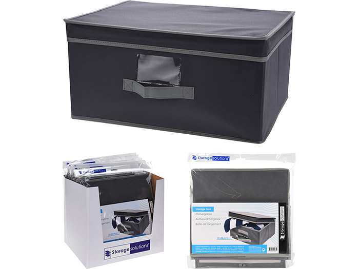 folding-fabric-storage-box-with-lid-grey-31cm-x-16cm