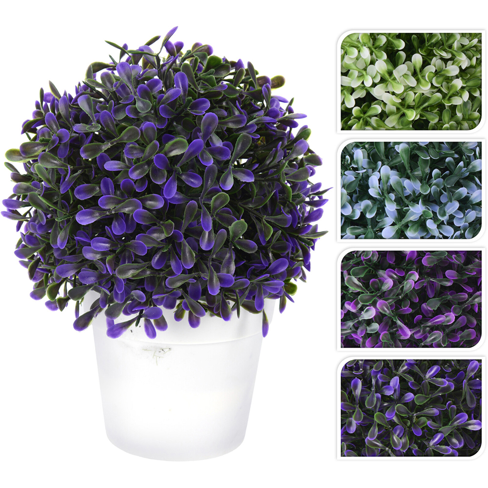 artificial-decorative-topiary-ball-in-white-pot-20-cm-4-assorted-colours