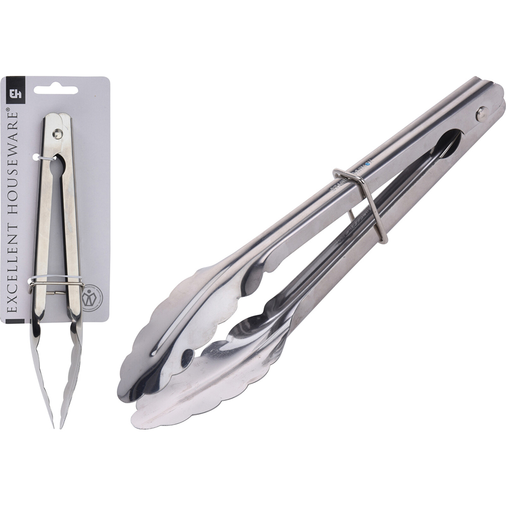 excellent-houseware-stainless-steel-tongs-24-cm