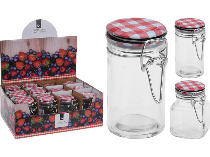 excellent-houseware-glass-storage-jar-90ml-2-assorted-types