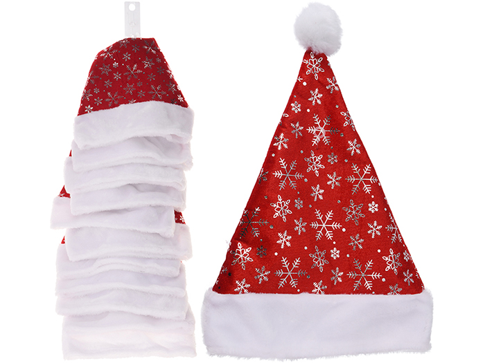 snowflake-santa-hat-red-40cm