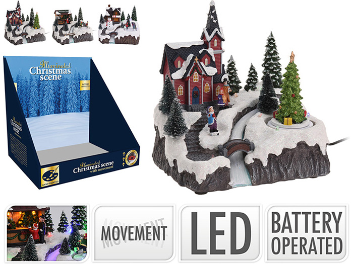 christmas-village-led-battery-operated-16cm-3-assorted-designs