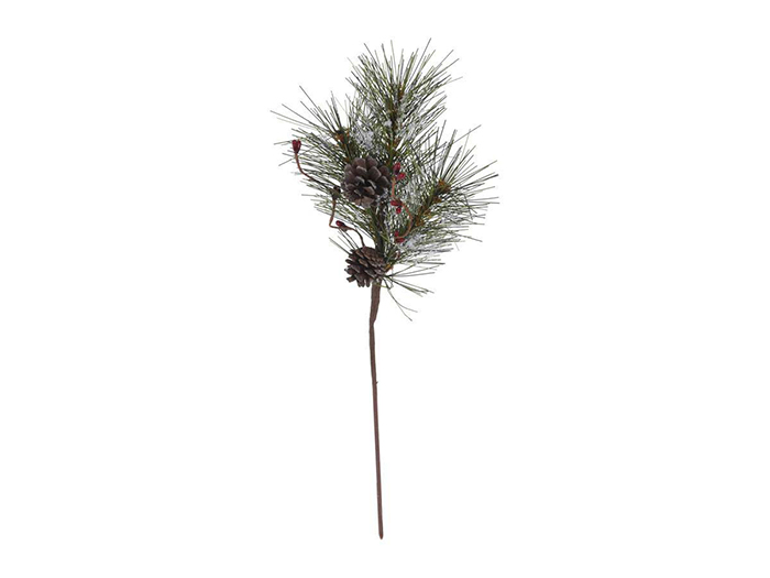 christmas-artificial-pine-bush-on-pick-berries-26cm