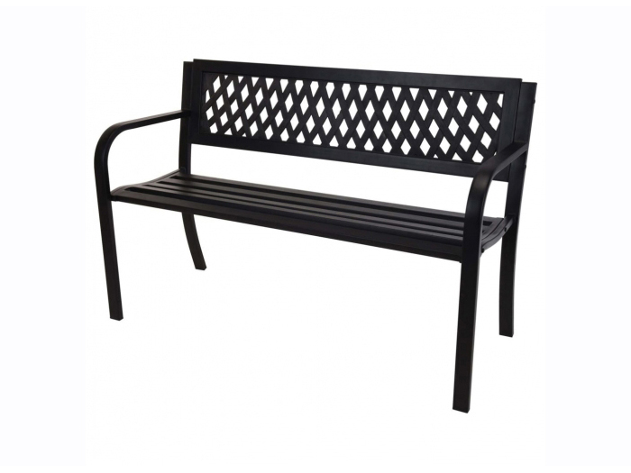 public-park-style-steel-bench-black-119cm-x-50cm-x-75cm