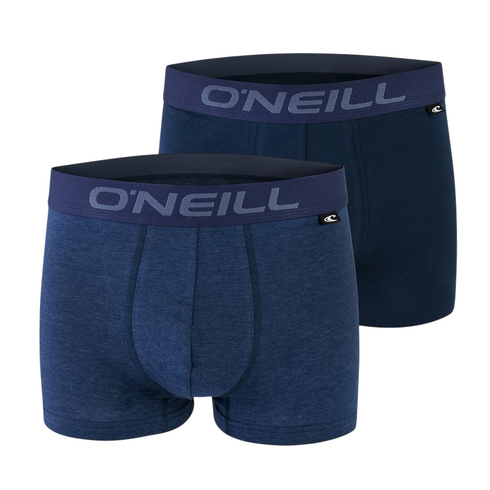 oneill-men-boxershorts-uni-2-pack-blue-mel-marine-m