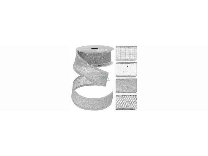 christmas-mesh-ribbon-silver-270cm-x-2-5cm-assorted-designs