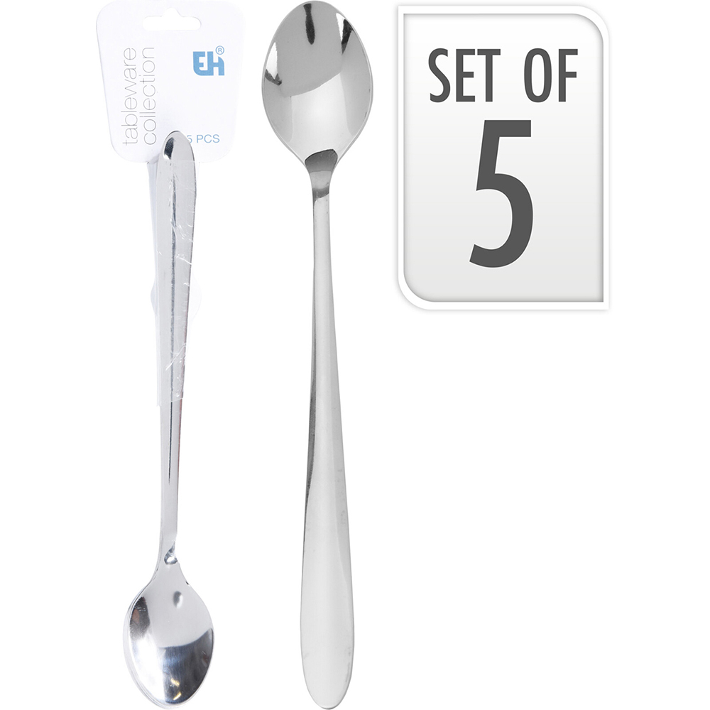 long-teaspoon-set-of-5-pieces-stainless-steel