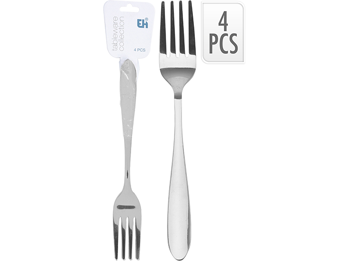 fork-set-of-4-pieces-stainless-steel-19cm