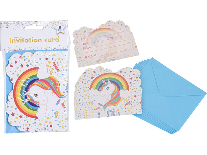 unicorn-design-invitation-cards-set-of-8-pieces