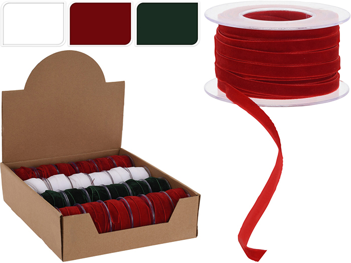 christmas-velvet-ribbon-roll-0-6cm-x-1000cm-3-assorted-colours