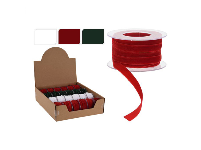 christmas-velvet-ribbon-reel-1cm-x-800cm-3-assorted-colours