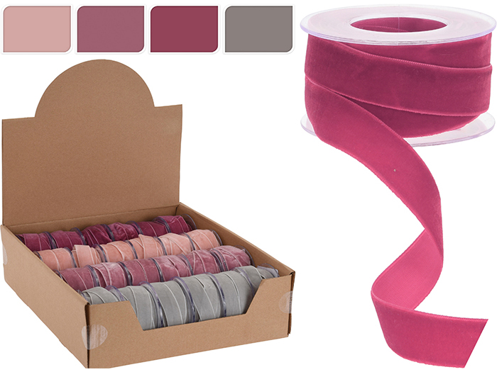 christmas-velvet-ribbon-400cm-4-assorted-colours