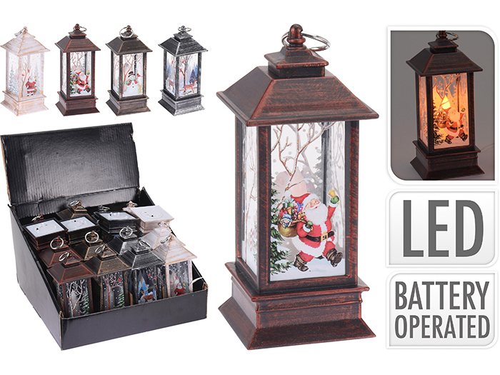 christmas-led-lantern-with-candle-13cm-4-assorted-colours