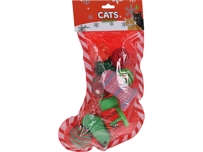 christmas-stocking-for-cats-with-10-pieces