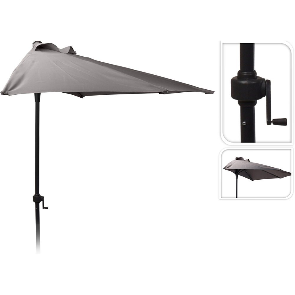 half-round-outdoor-garden-umbrella-charcoal-grey-250cm