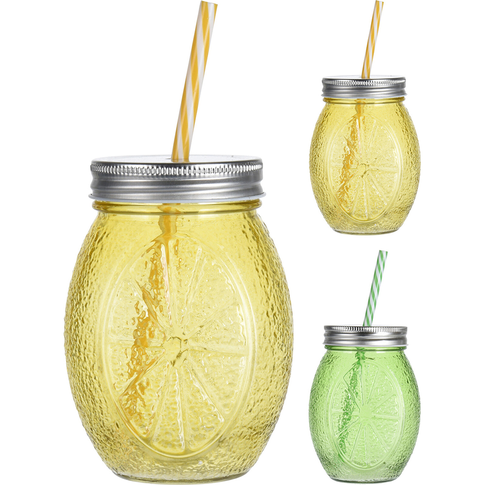 oval-shaped-glass-drinking-jar-with-straw-2-assorted-colours