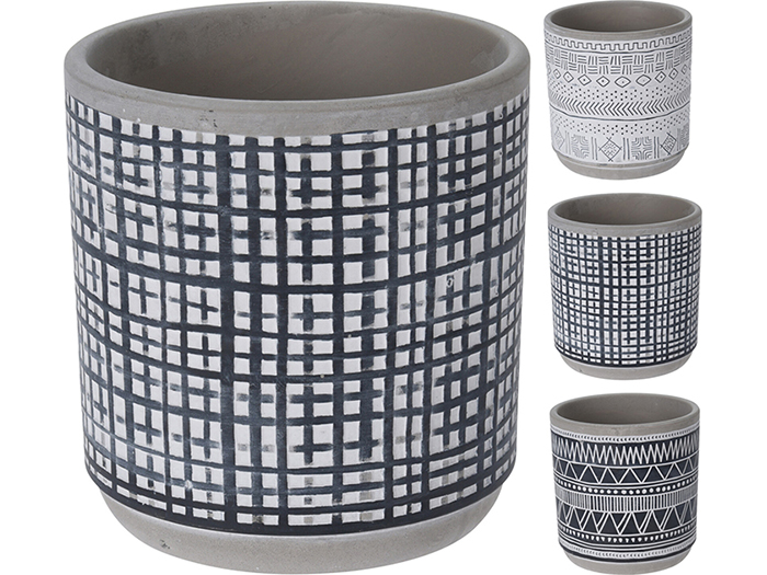 geometric-design-flower-pot-4-assorted-designs