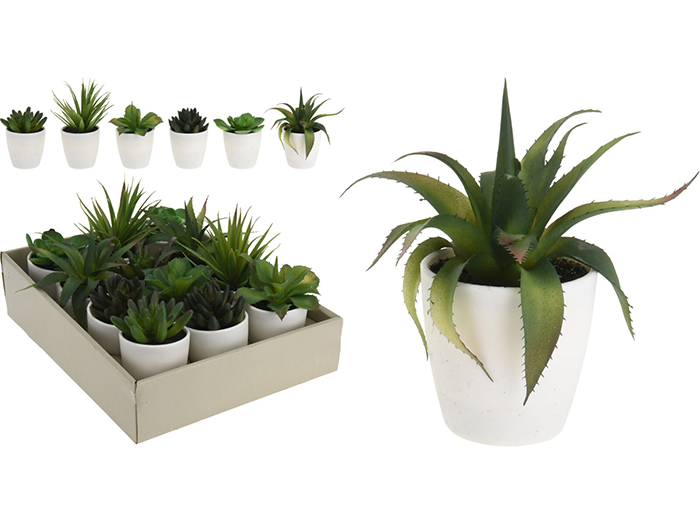 artificial-cactai-plant-in-ceramic-white-pot-15-cm-6-assorted-types