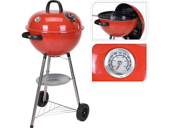 red-spherical-charcoal-bbq-on-wheels-48cm