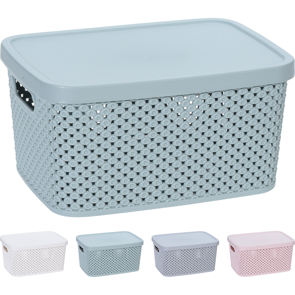 trellis-design-perforated-storage-box-with-lid-4-assorted-colours-23cm-x-17cm-x-12cm