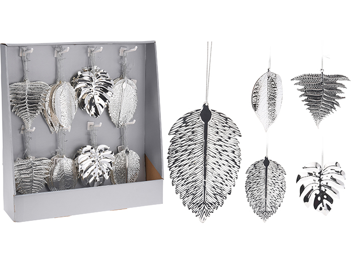 christmas-leaf-shaped-decoration-13cm-4-assorted-designs