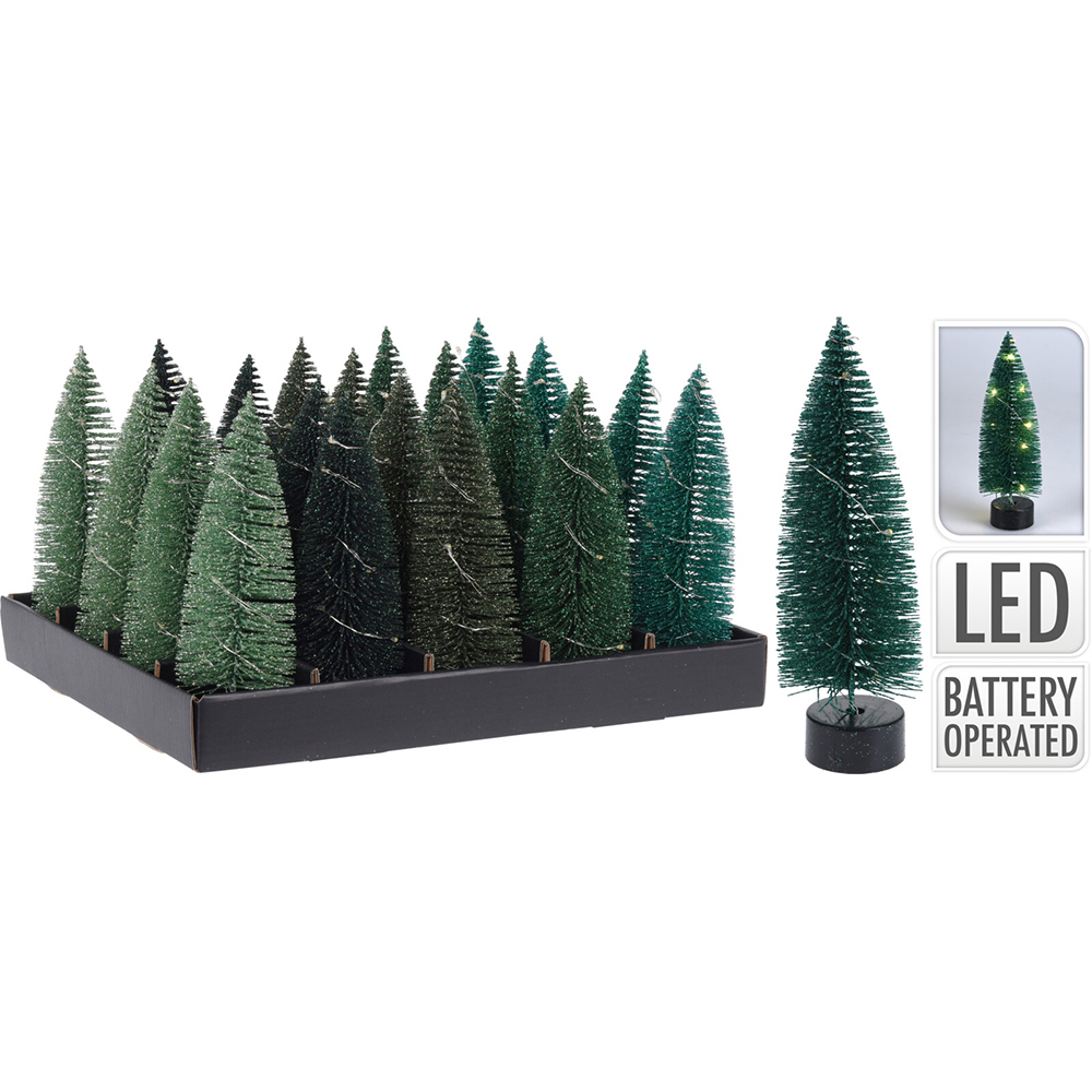 glittered-led-warm-white-mini-christmas-tree-17cm-5-assorted-colours