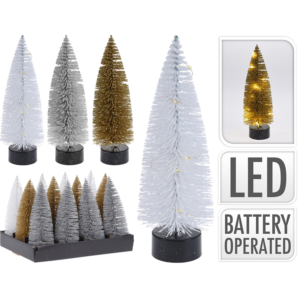 christmas-led-glitter-christmas-tree-17cm-3-assorted-colours