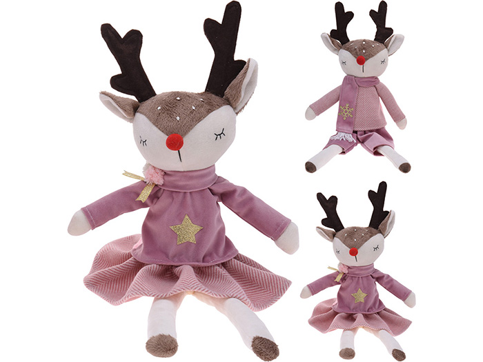 christmas-sitting-reindeer-plushie-45cm-2-assorted-designs