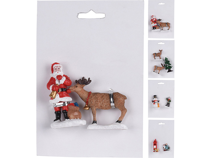 christmas-figurines-for-villages-set-of-2-pieces-4-assorted-designs