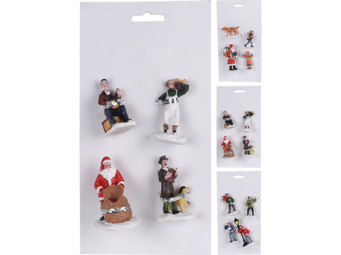 christmas-figures-set-of-4-pieces-for-villages-3-assorted-designs