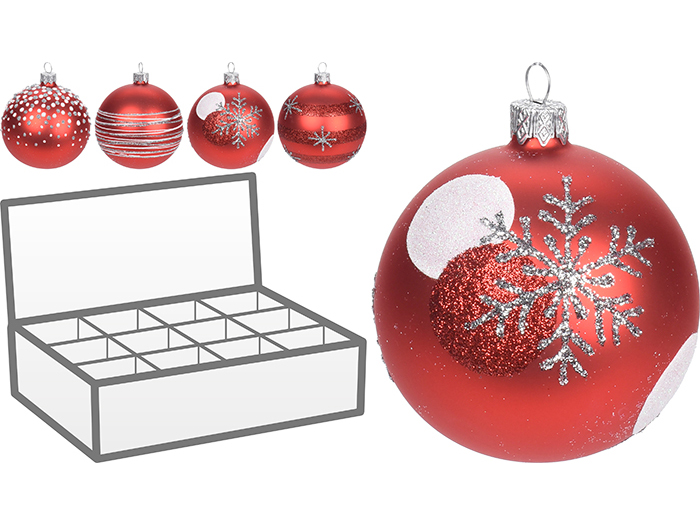 christmas-glass-bauble-red-6cm-4-assorted-designs