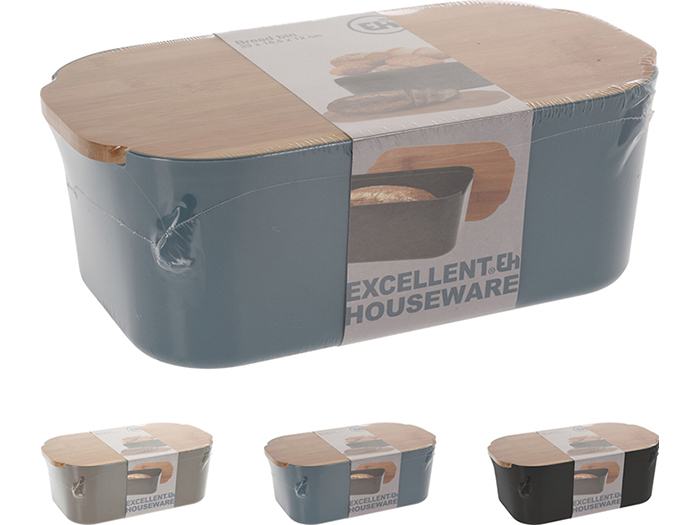 excellent-houseware-bread-bin-with-bamboo-lid-3-assorted-colours