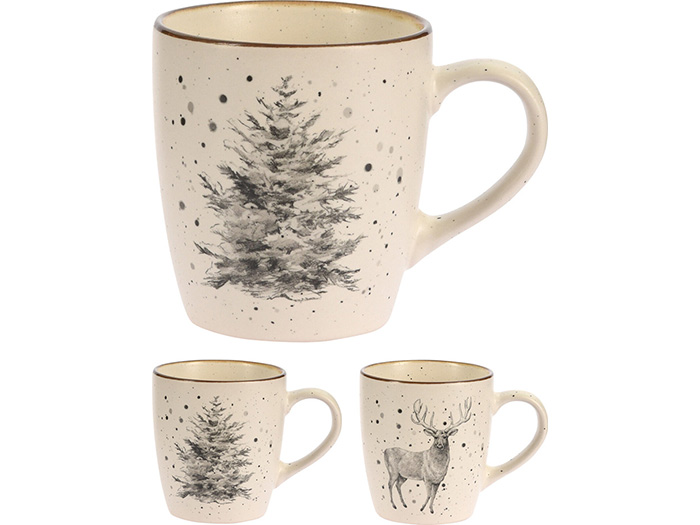 christmas-design-stoneware-mug-200ml-2-assorted-designs
