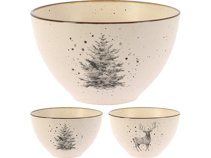 christmas-design-stoneware-bowl-450ml-2-assorted-designs