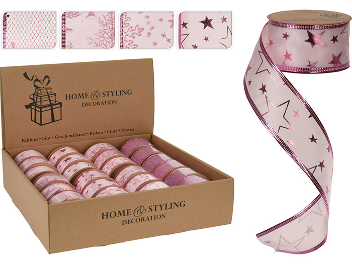 decorative-ribbon-christmas-pink-2-7m-4-assorted-designs